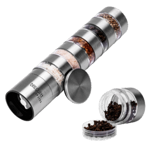 Moedor de Temperos 5 em 1 Manual Biscuitt Spices